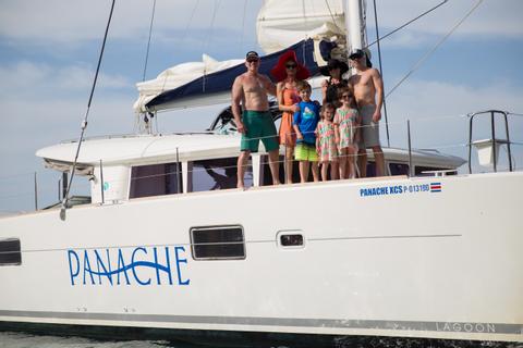 Panache Catamaran Sailing Costa Rica